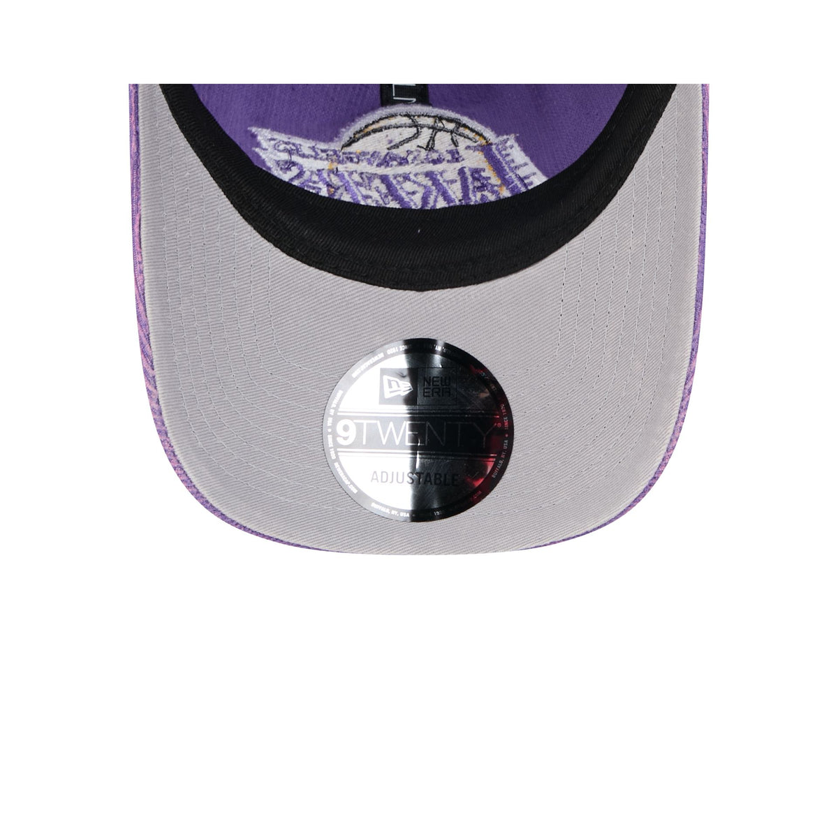 Los Angeles Lakers Washed Cord 9TWENTY Adjustable Hat