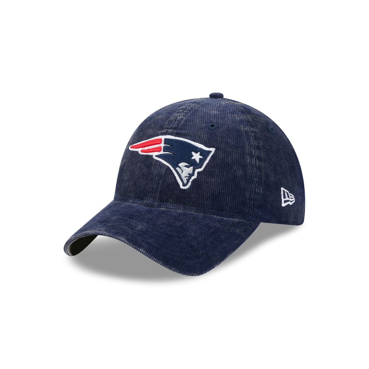 New England Patriots Washed Cord 9TWENTY Adjustable Hat