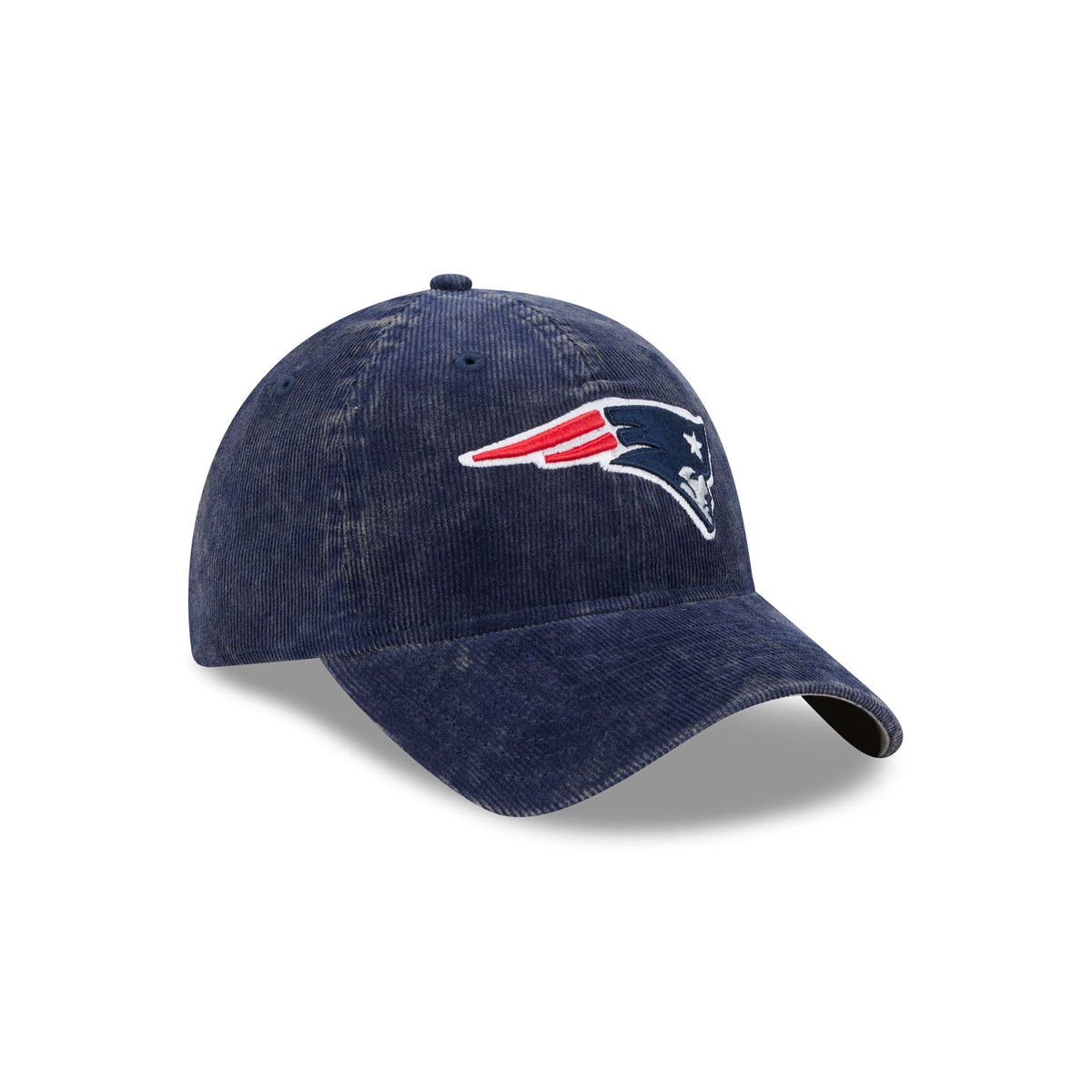 New England Patriots Washed Cord 9TWENTY Adjustable Hat