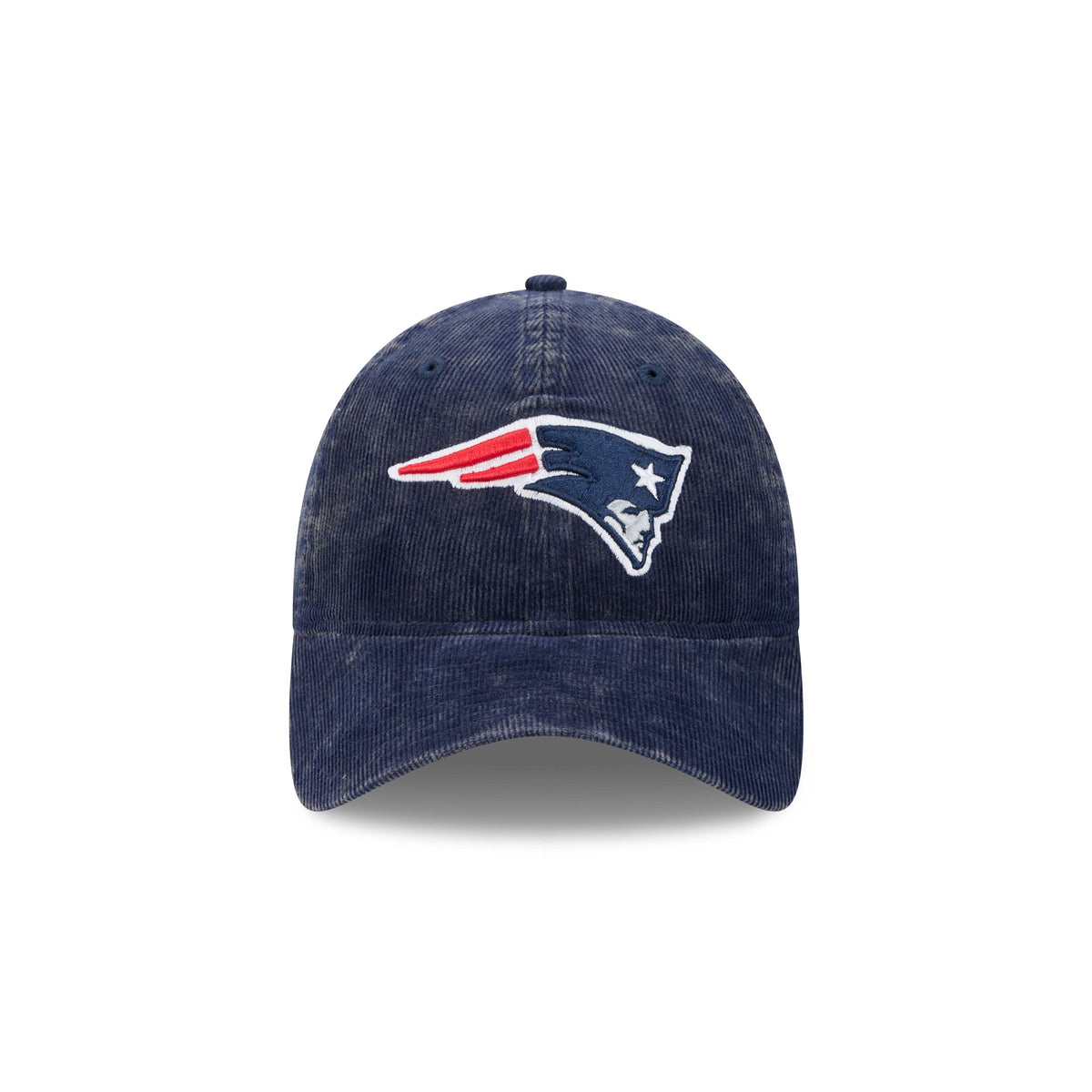New England Patriots Washed Cord 9TWENTY Adjustable Hat