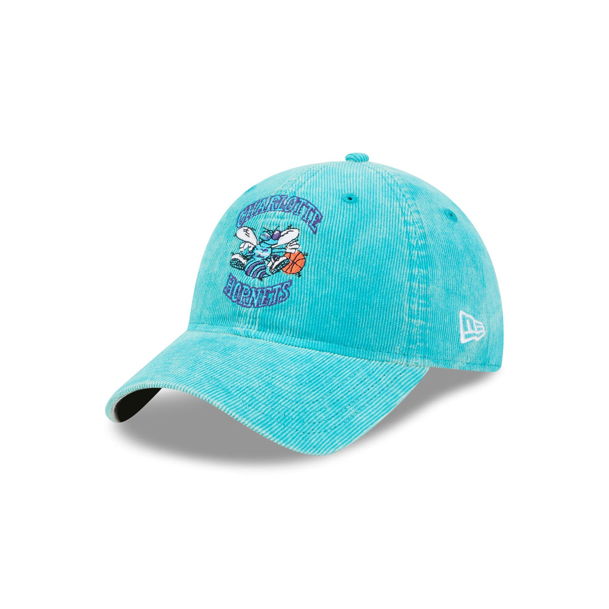 Charlotte Hornets Washed Cord 9TWENTY Adjustable Hat