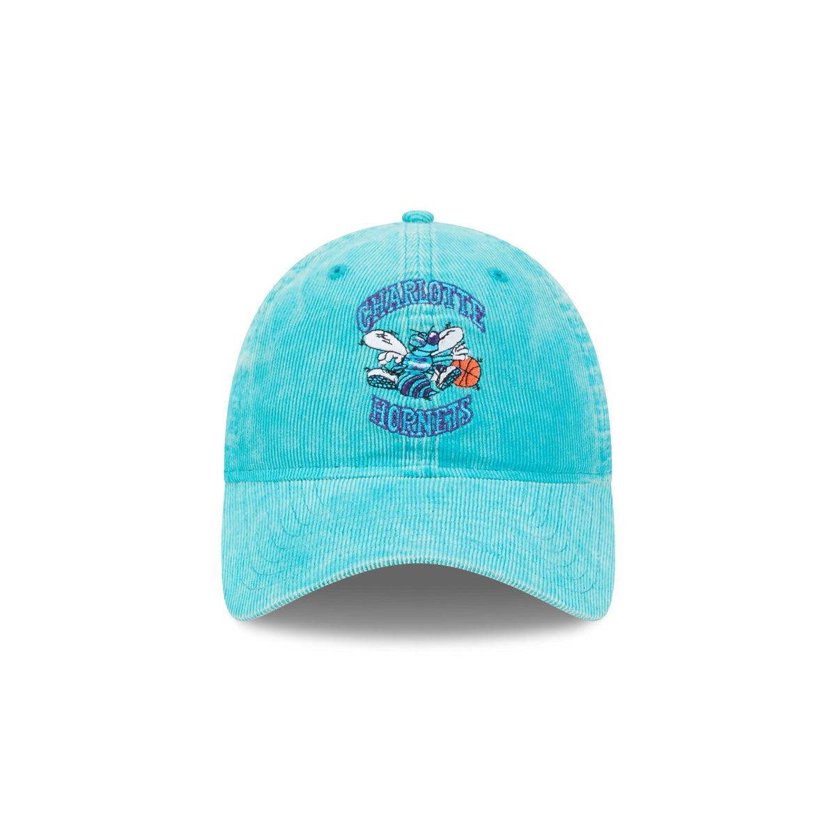 Charlotte Hornets Washed Cord 9TWENTY Adjustable Hat