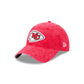 Kansas City Chiefs Washed Cord 9TWENTY Adjustable Hat