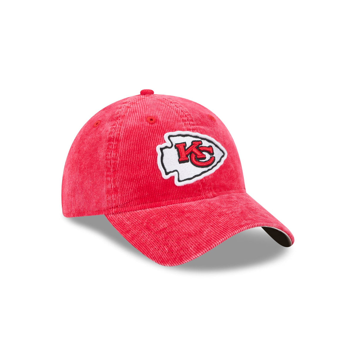 Kansas City Chiefs Washed Cord 9TWENTY Adjustable Hat