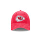 Kansas City Chiefs Washed Cord 9TWENTY Adjustable Hat