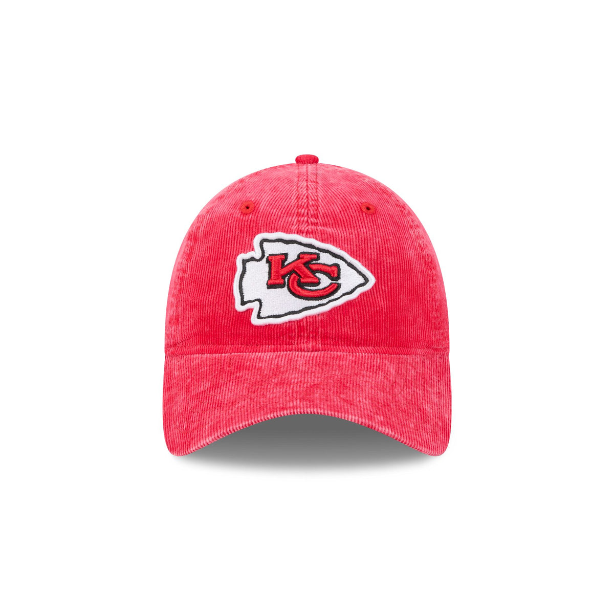 Kansas City Chiefs Washed Cord 9TWENTY Adjustable Hat