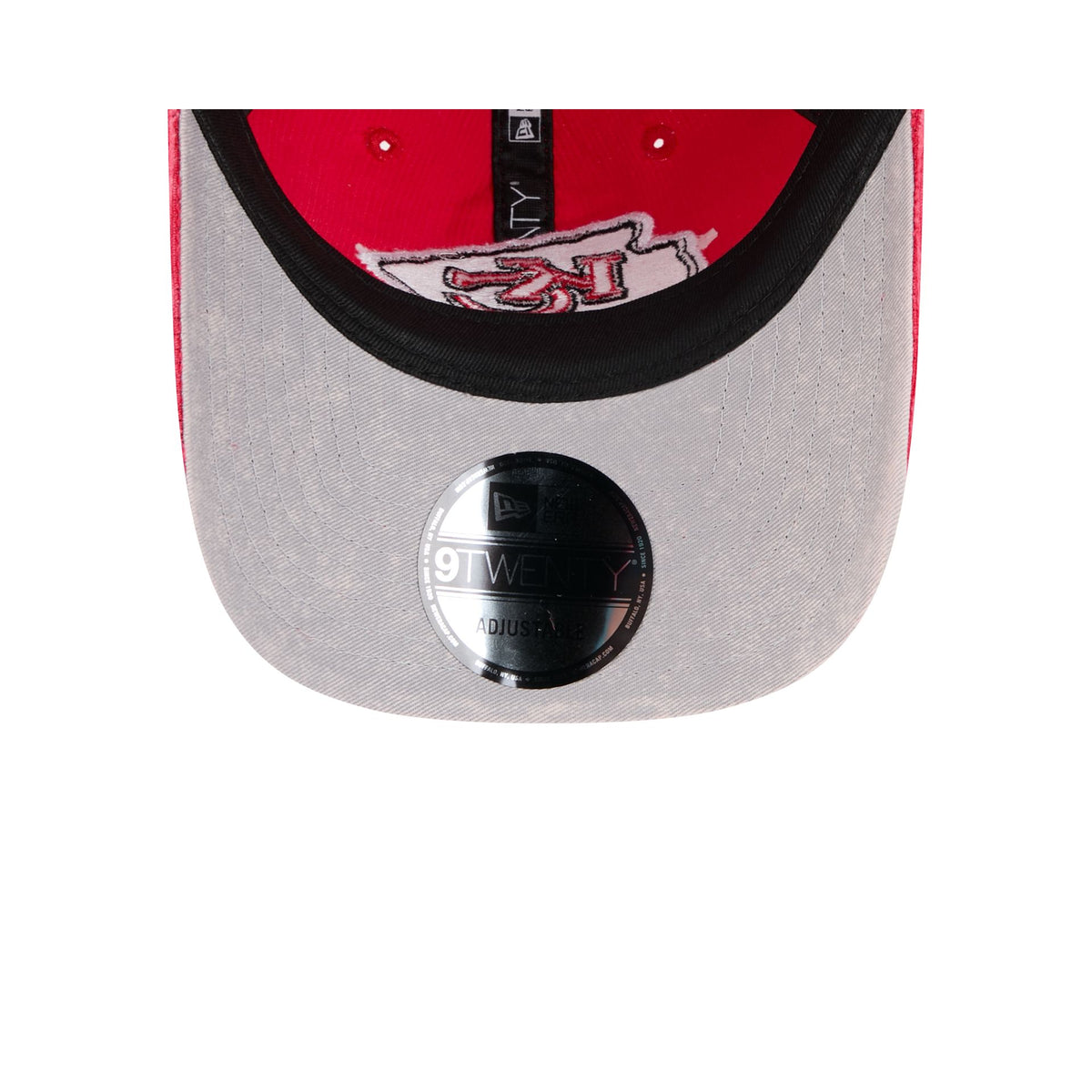 Kansas City Chiefs Washed Cord 9TWENTY Adjustable Hat