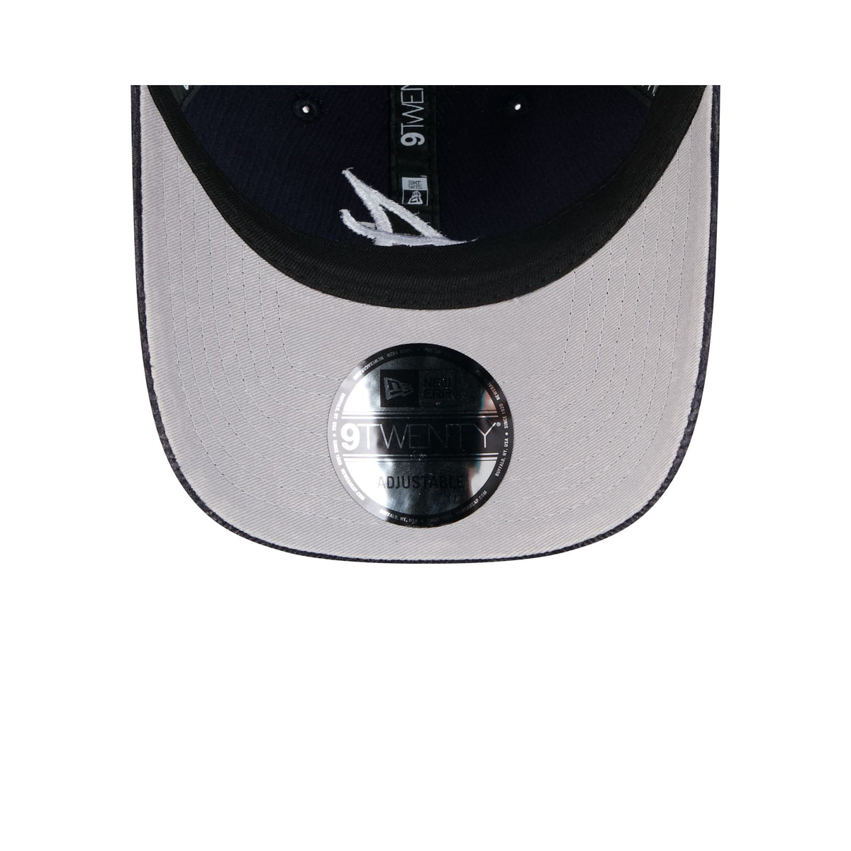 Atlanta Braves Washed Cord 9TWENTY Adjustable Hat