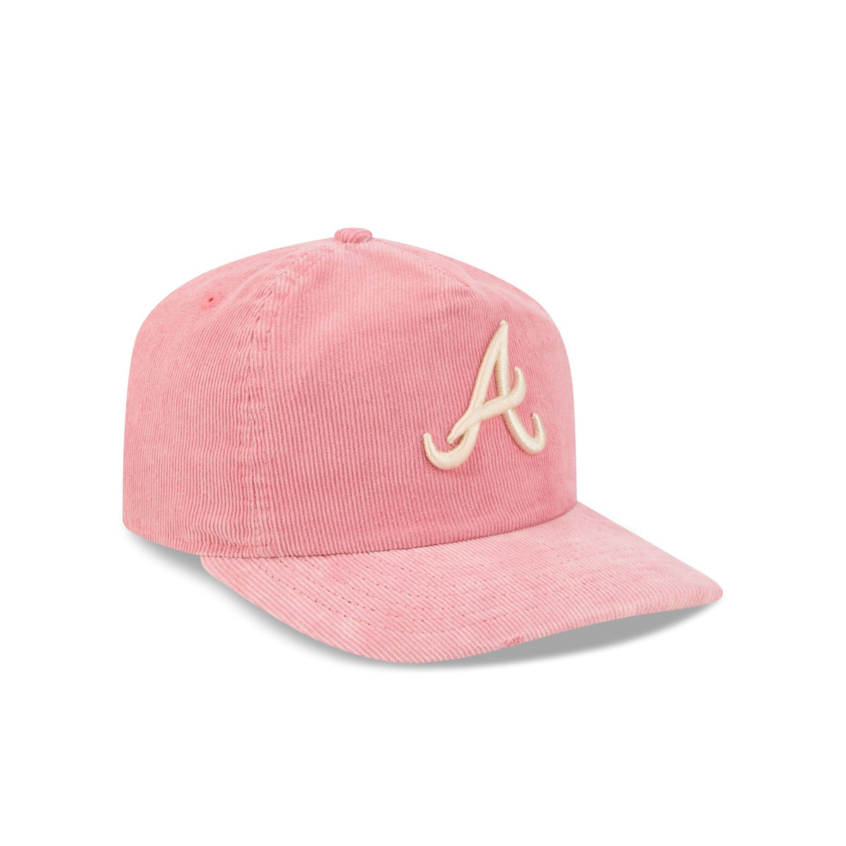 Atlanta Braves Pink Washed Corduroy 19TWENTY Adjustable Hat