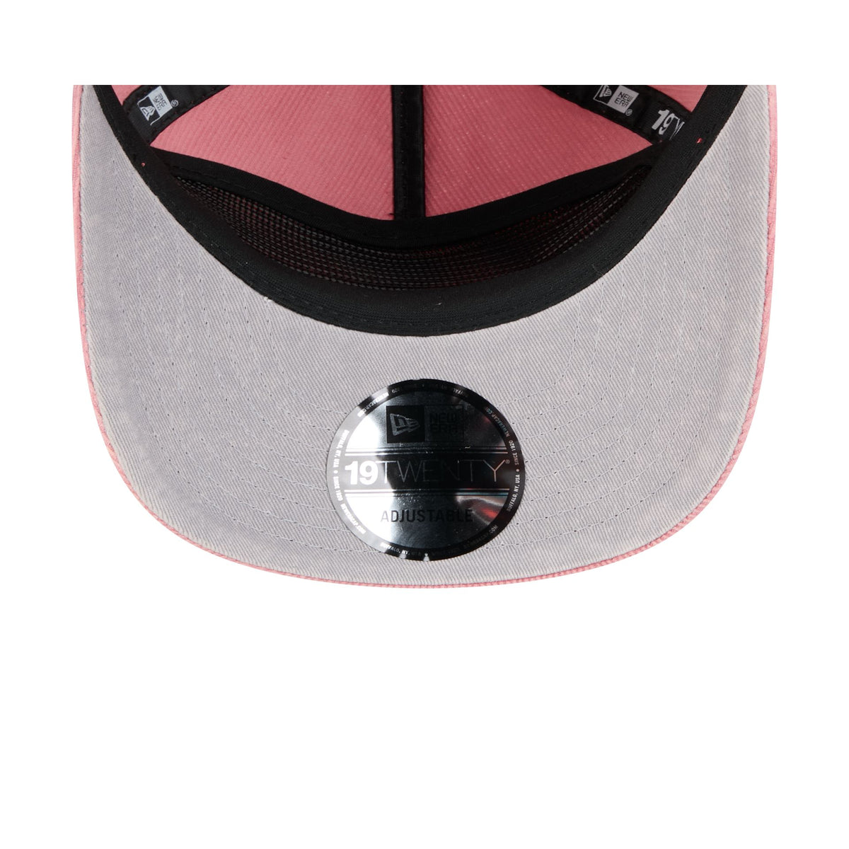 Atlanta Braves Pink Washed Corduroy 19TWENTY Adjustable Hat
