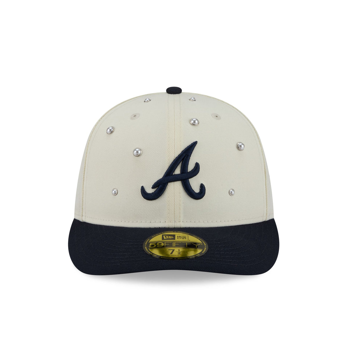 Atlanta Braves Chrome Pearl 59FIFTY Fitted Hat