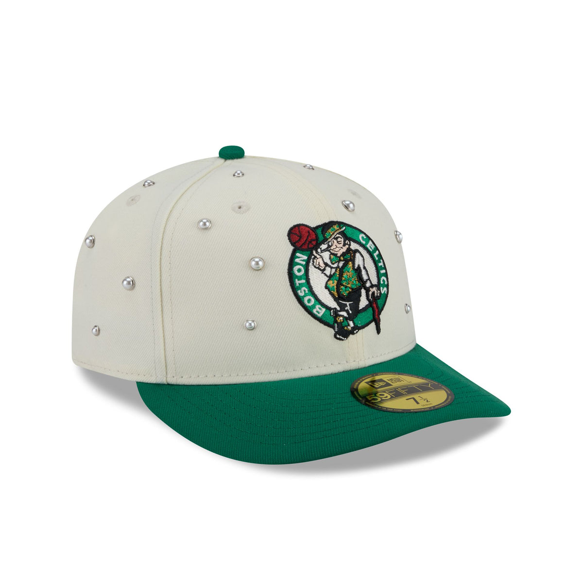 Boston Celtics Chrome Pearl 59FIFTY Fitted Hat