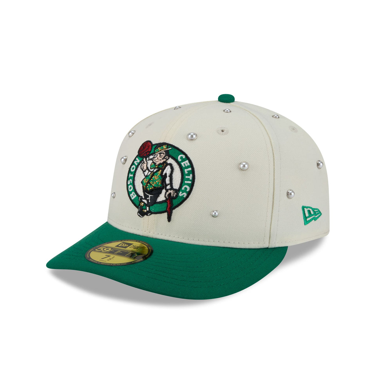 Boston Celtics Chrome Pearl 59FIFTY Fitted Hat