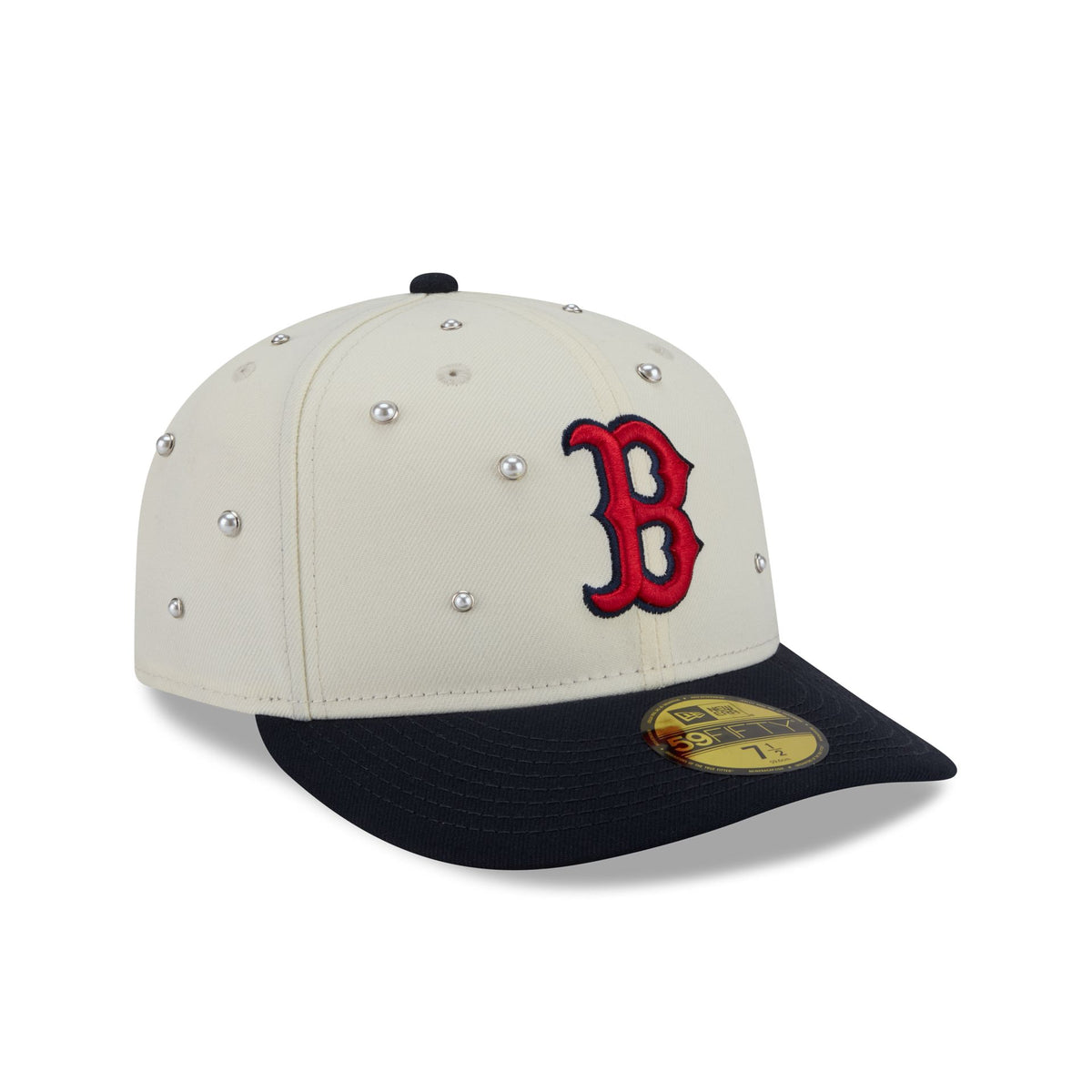 Boston Red Sox Chrome Pearl 59FIFTY Fitted Hat