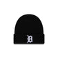 Detroit Tigers Black Cuff Knit Beanie Hat
