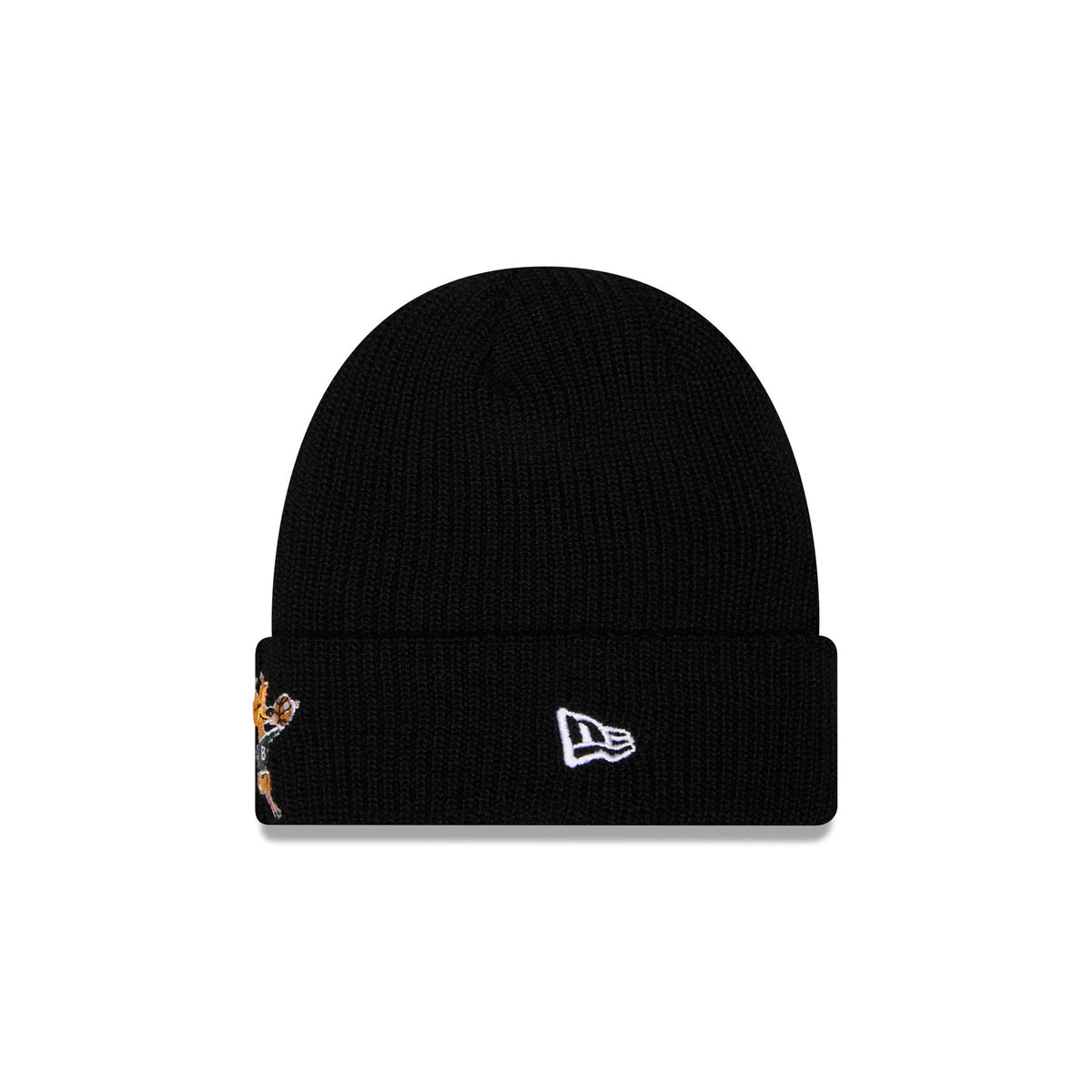 Milwaukee Bucks Black Cuff Knit Beanie Hat