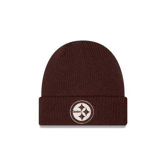Pittsburgh Steelers Walnut Cuff Knit Beanie Hat