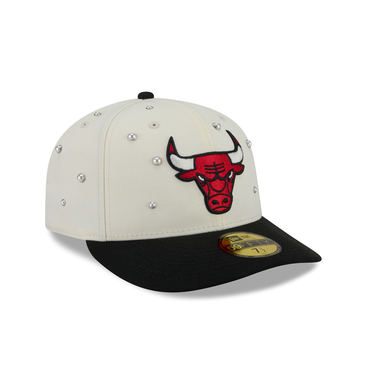 Chicago Bulls Chrome Pearl 59FIFTY Fitted Hat