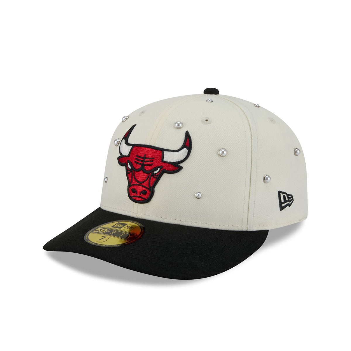 Chicago Bulls Chrome Pearl 59FIFTY Fitted Hat