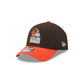 Cleveland Browns Fade Logo 9FORTY A-Frame Snapback Hat