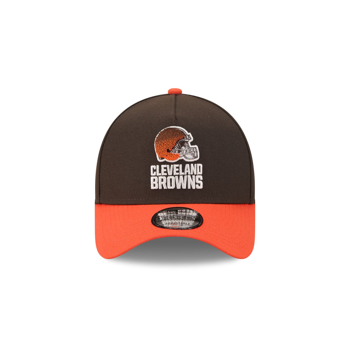 Cleveland Browns Fade Logo 9FORTY A-Frame Snapback Hat