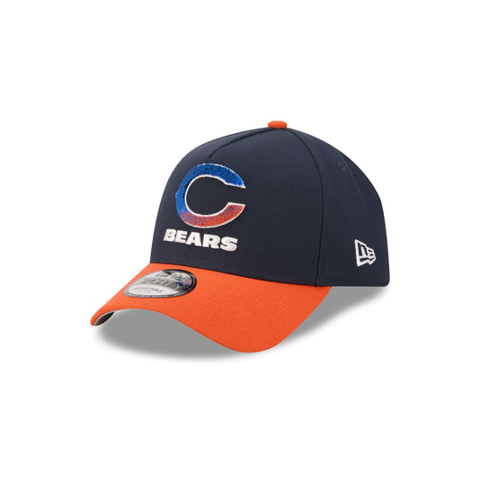 Chicago Bears Fade Logo 9FORTY A-Frame Snapback Hat