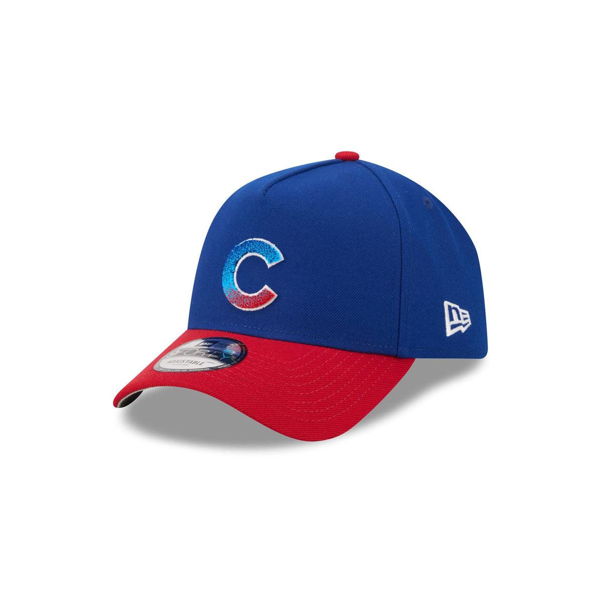 Chicago Cubs Fade Logo 9FORTY A-Frame Snapback Hat
