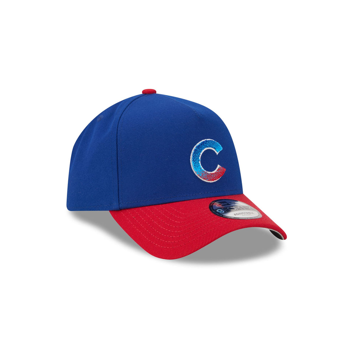 Chicago Cubs Fade Logo 9FORTY A-Frame Snapback Hat