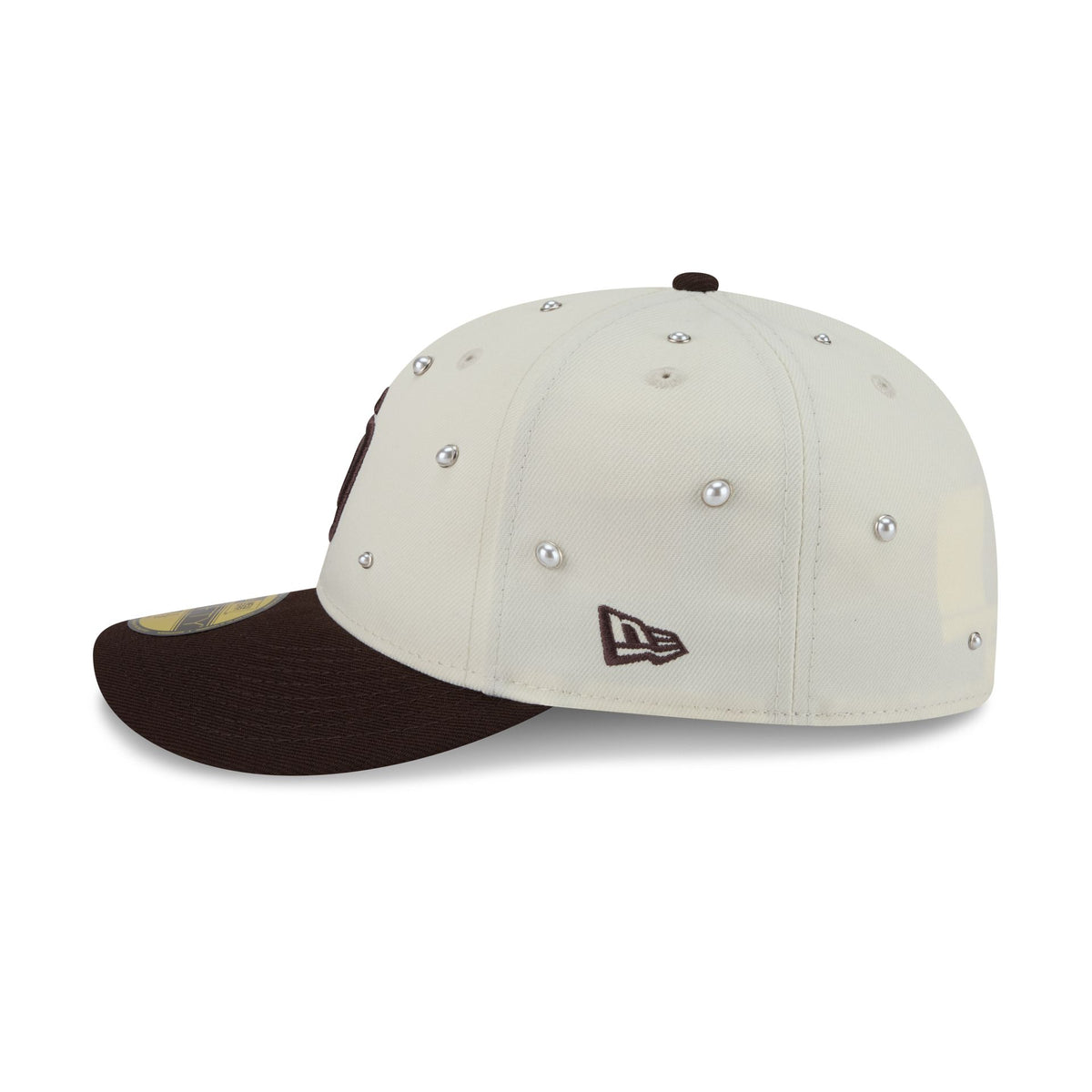 San Diego Padres Chrome Pearl 59FIFTY Fitted Hat