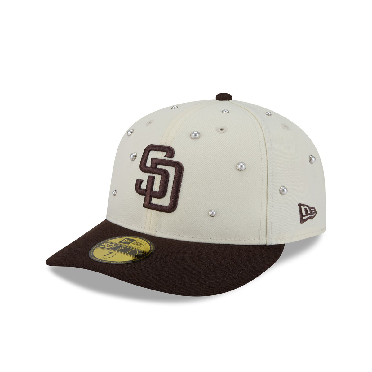 San Diego Padres Chrome Pearl 59FIFTY Fitted Hat
