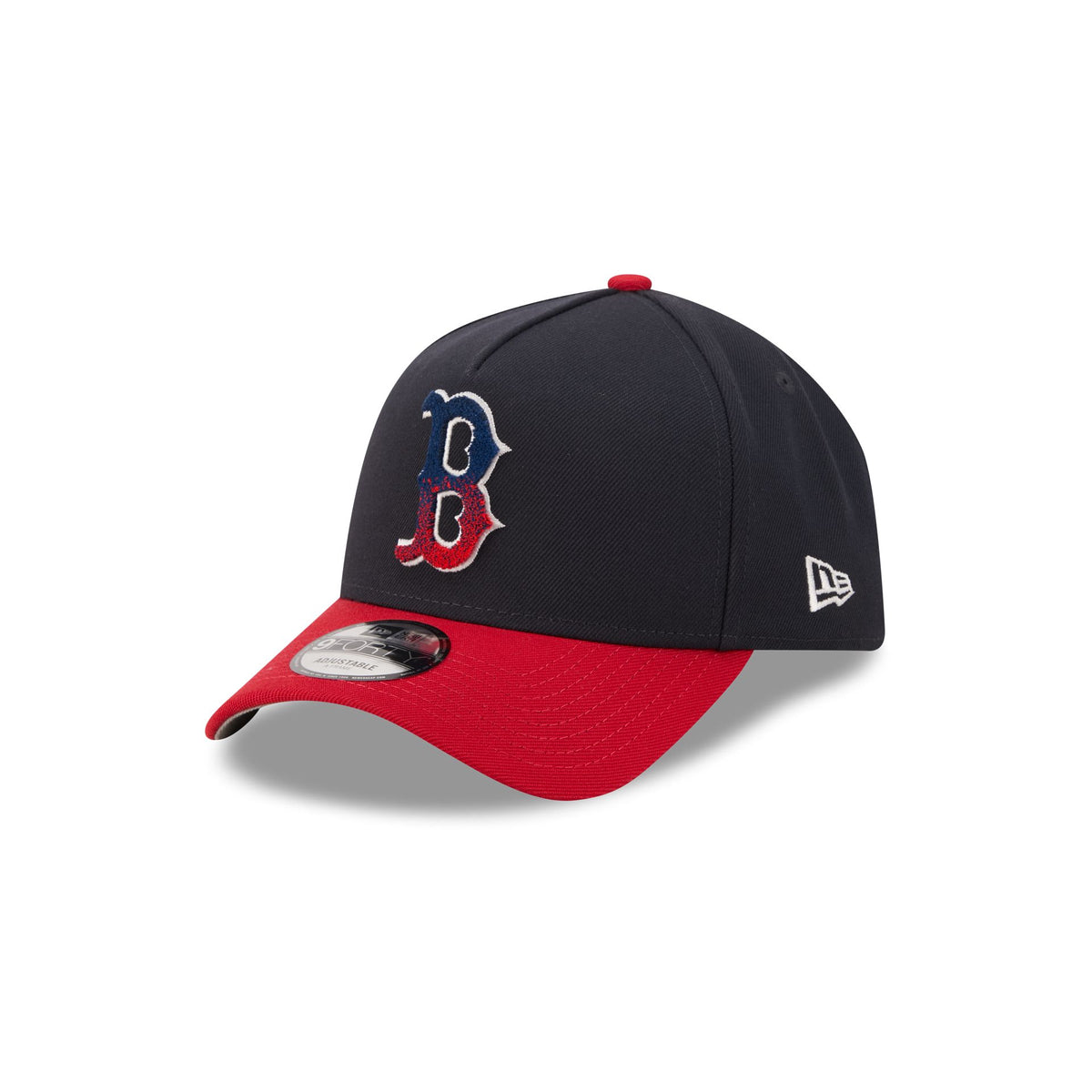 Boston Red Sox Fade Logo 9FORTY A-Frame Snapback Hat
