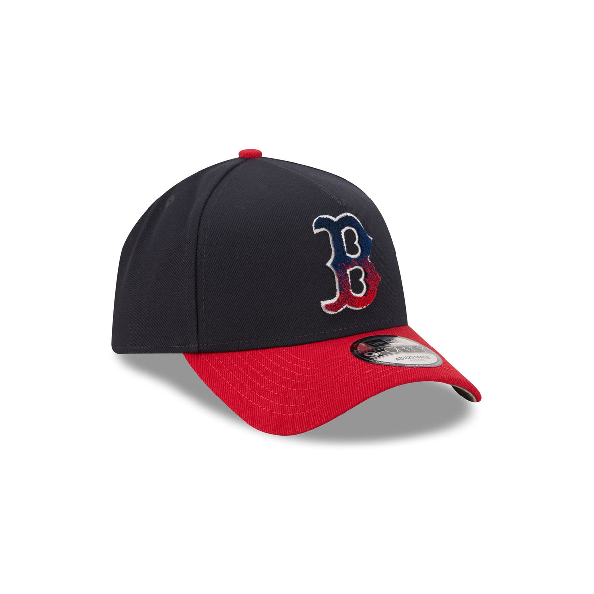 Boston Red Sox Fade Logo 9FORTY A-Frame Snapback Hat