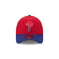 Philadelphia Phillies Fade Logo 9FORTY A-Frame Snapback Hat