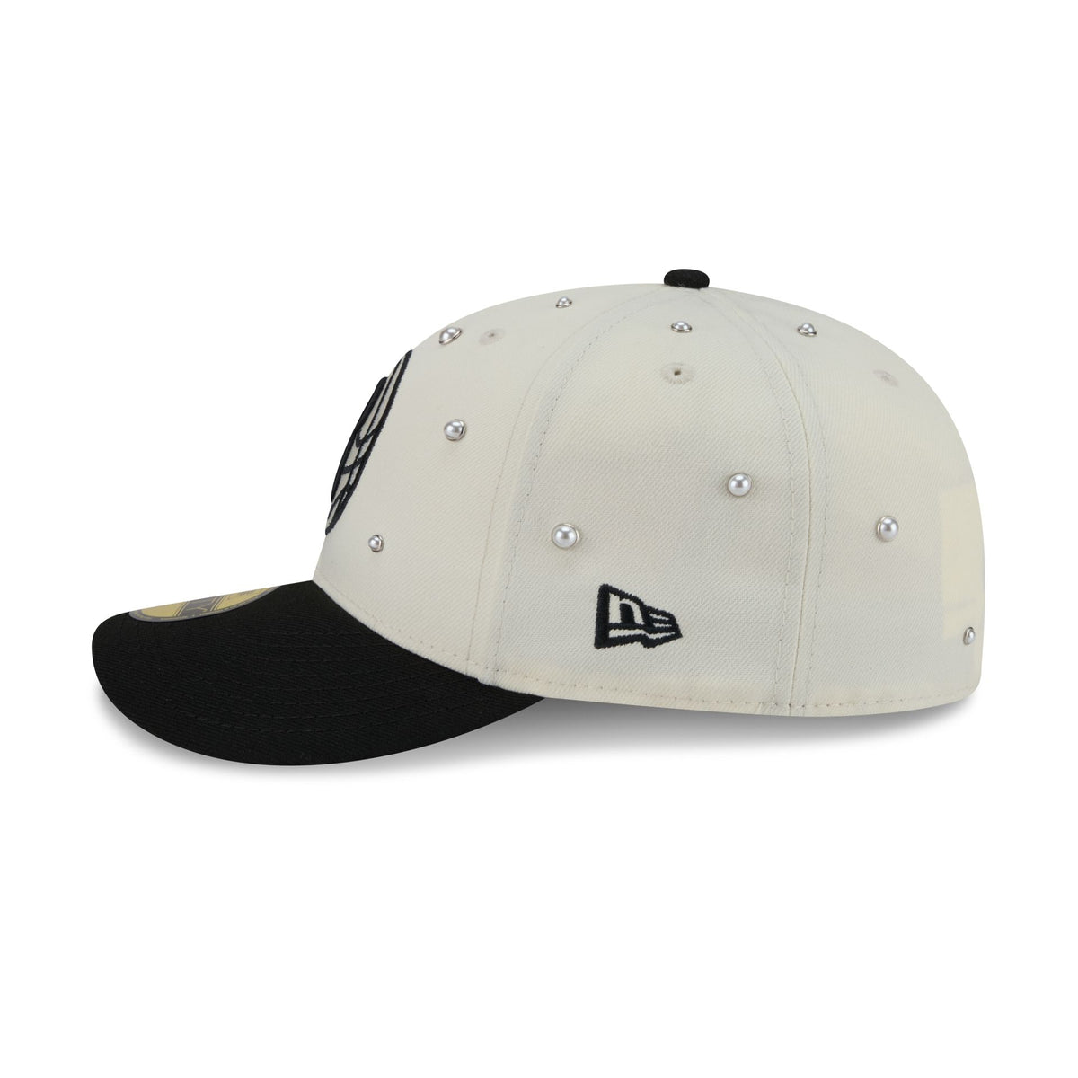 Brooklyn Nets Chrome Pearl 59FIFTY Fitted Hat