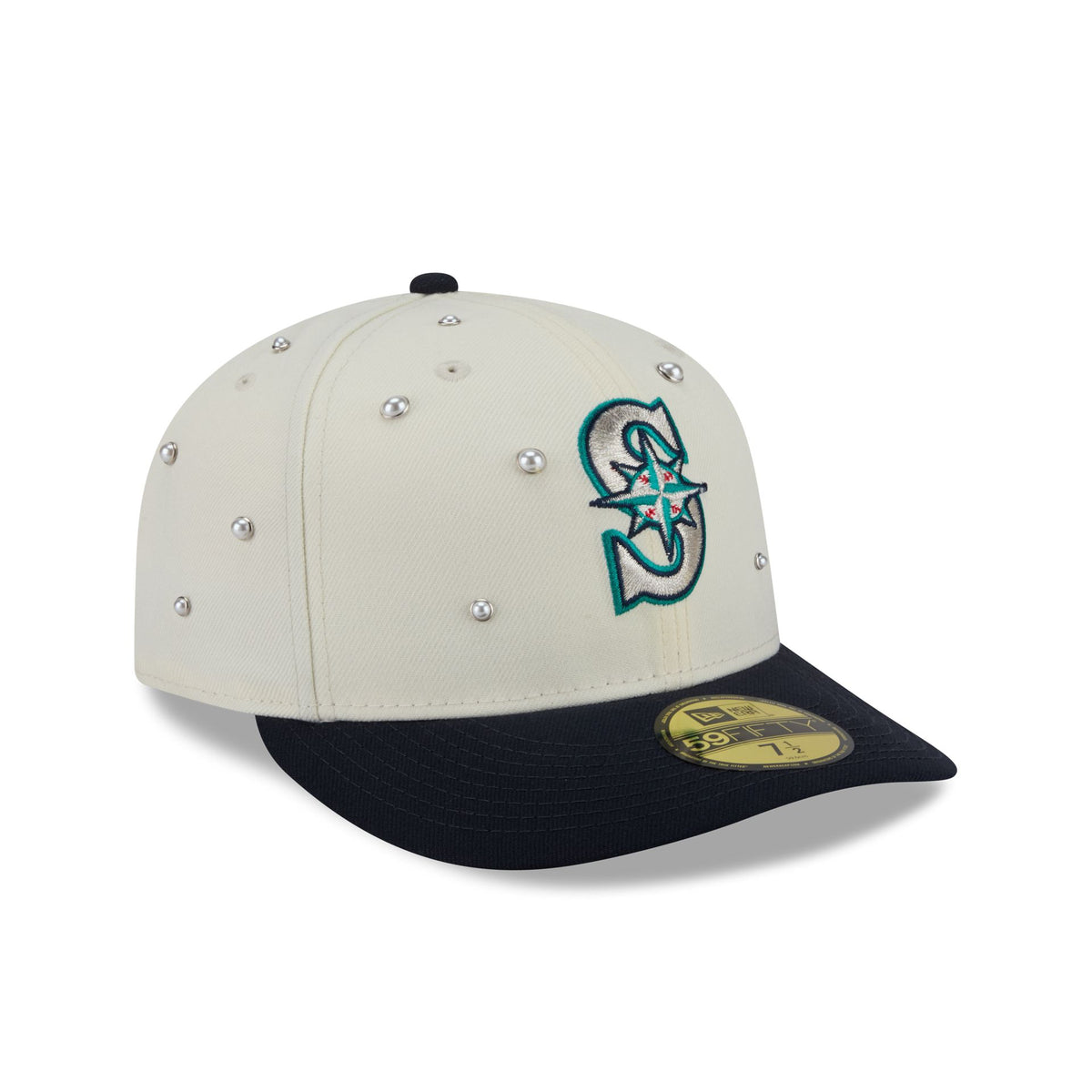 Seattle Mariners Chrome Pearl 59FIFTY Fitted Hat