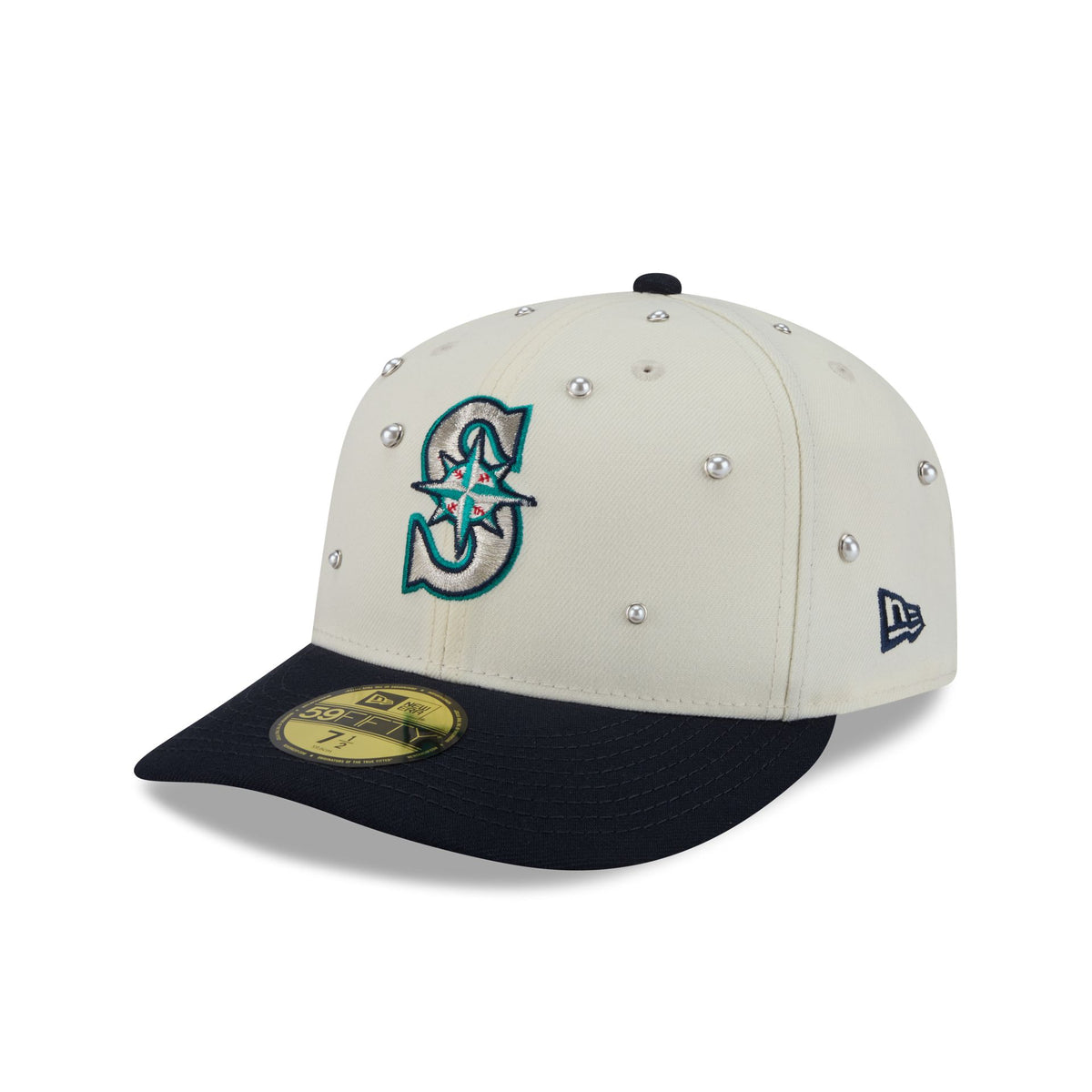 Seattle Mariners Chrome Pearl 59FIFTY Fitted Hat