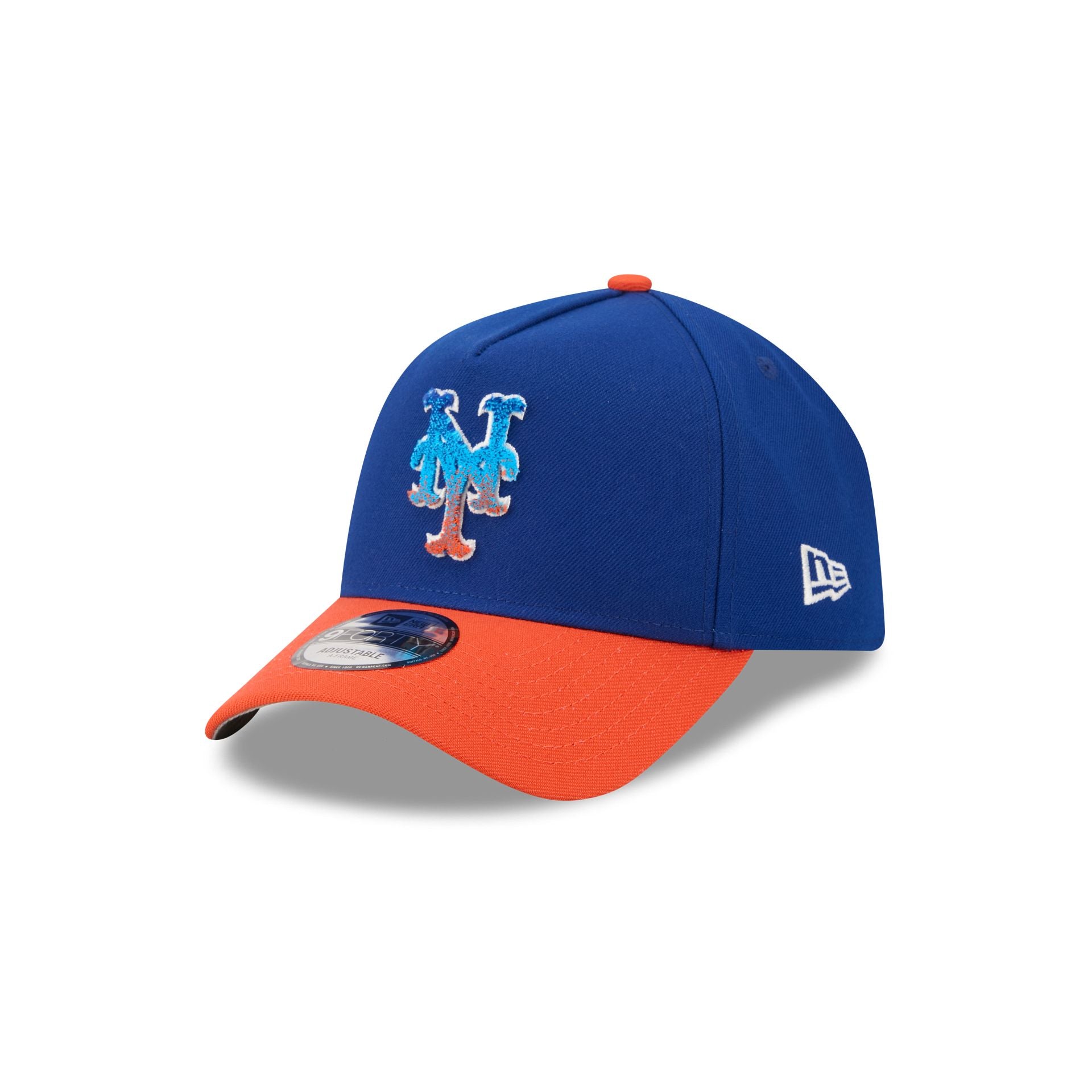 New York Mets Fade Logo 9FORTY A-Frame Snapback Hat – New Era Cap