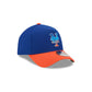 New York Mets Fade Logo 9FORTY A-Frame Snapback Hat
