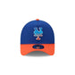 New York Mets Fade Logo 9FORTY A-Frame Snapback Hat