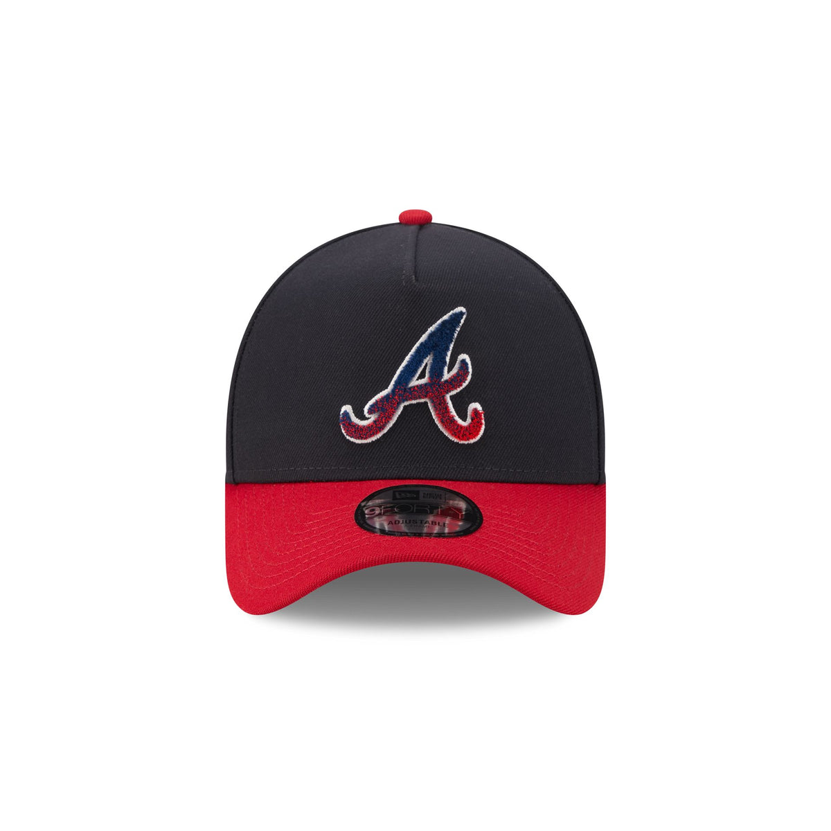 Atlanta Braves Fade Logo 9FORTY A-Frame Snapback Hat