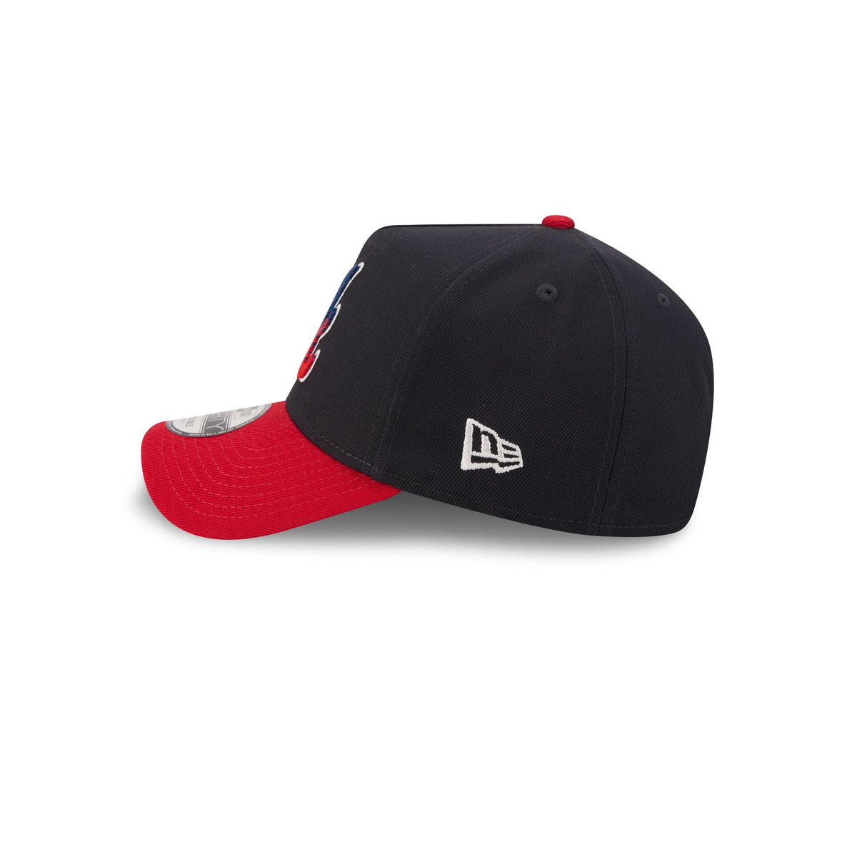Atlanta Braves Fade Logo 9FORTY A-Frame Snapback Hat