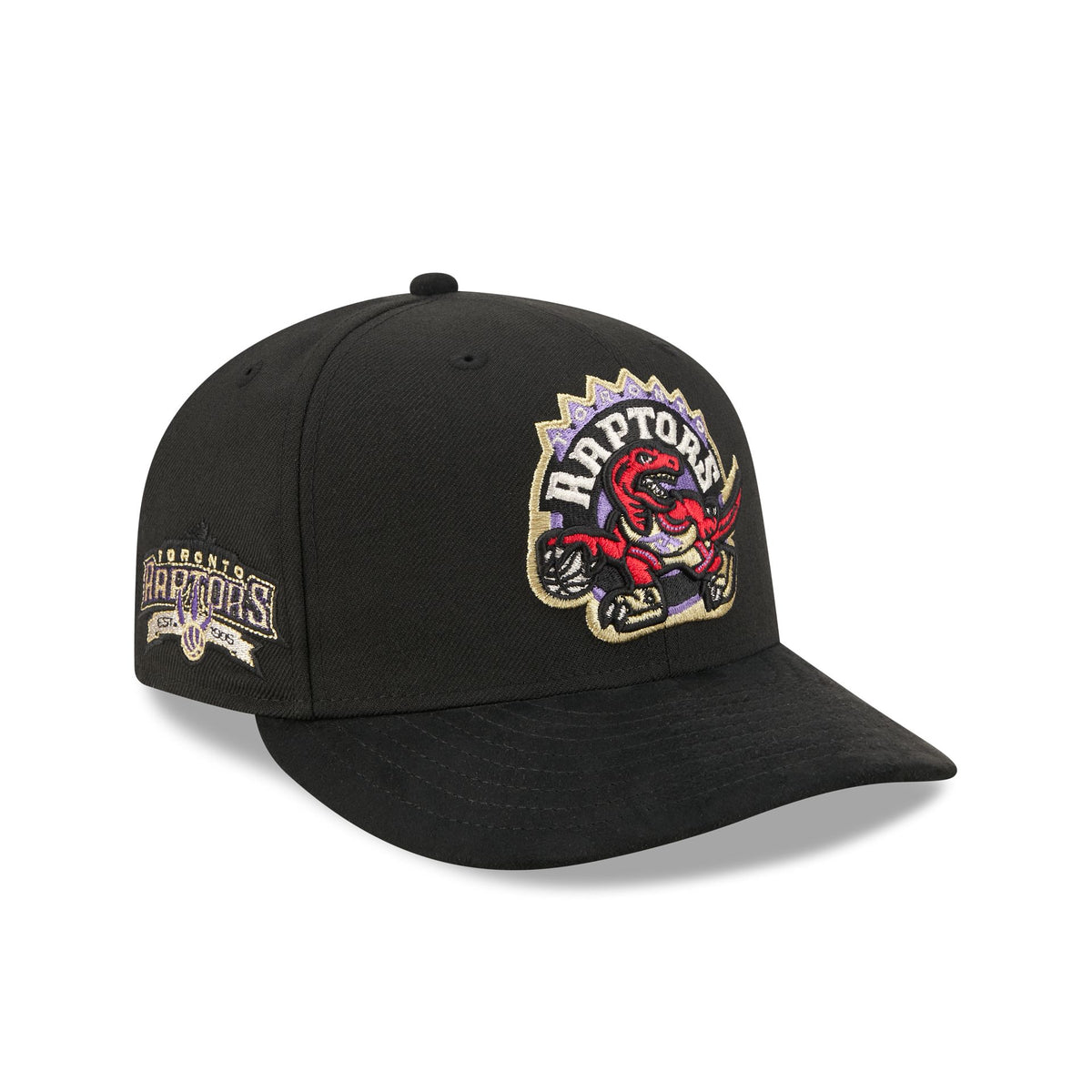 Toronto Raptors Hardwood Classics Side Patch 9FIFTY Snapback Hat