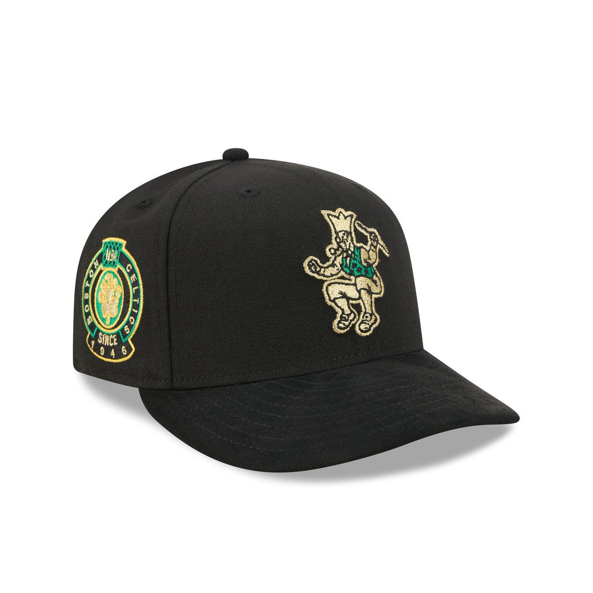Boston Celtics Hardwood Classics Side Patch 9FIFTY Snapback Hat