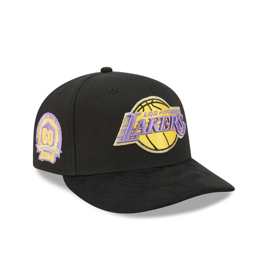 Los Angeles Lakers Hardwood Classics Side Patch 9FIFTY Snapback Hat