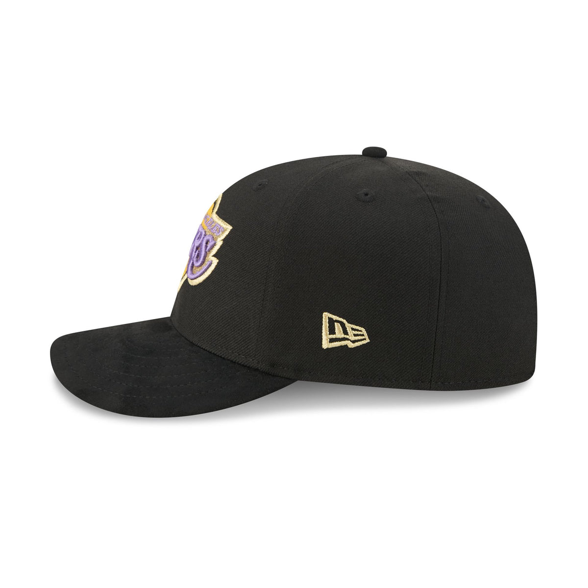 Los Angeles Lakers Hardwood Classics Side Patch 9FIFTY Snapback Hat