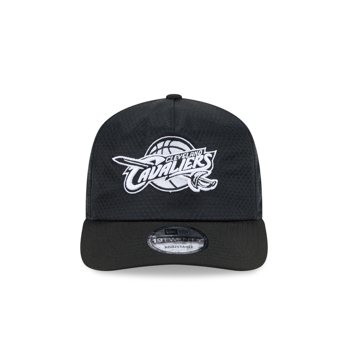 Cleveland Cavaliers Black & White Mesh 19TWENTY Trucker Hat
