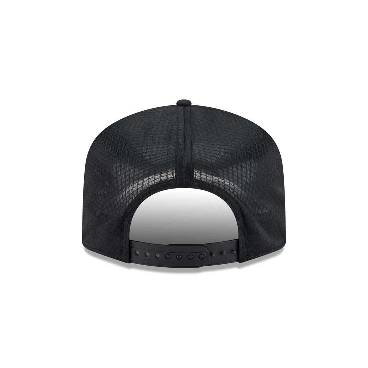 Toronto Raptors Black & White Mesh 19TWENTY Trucker Hat
