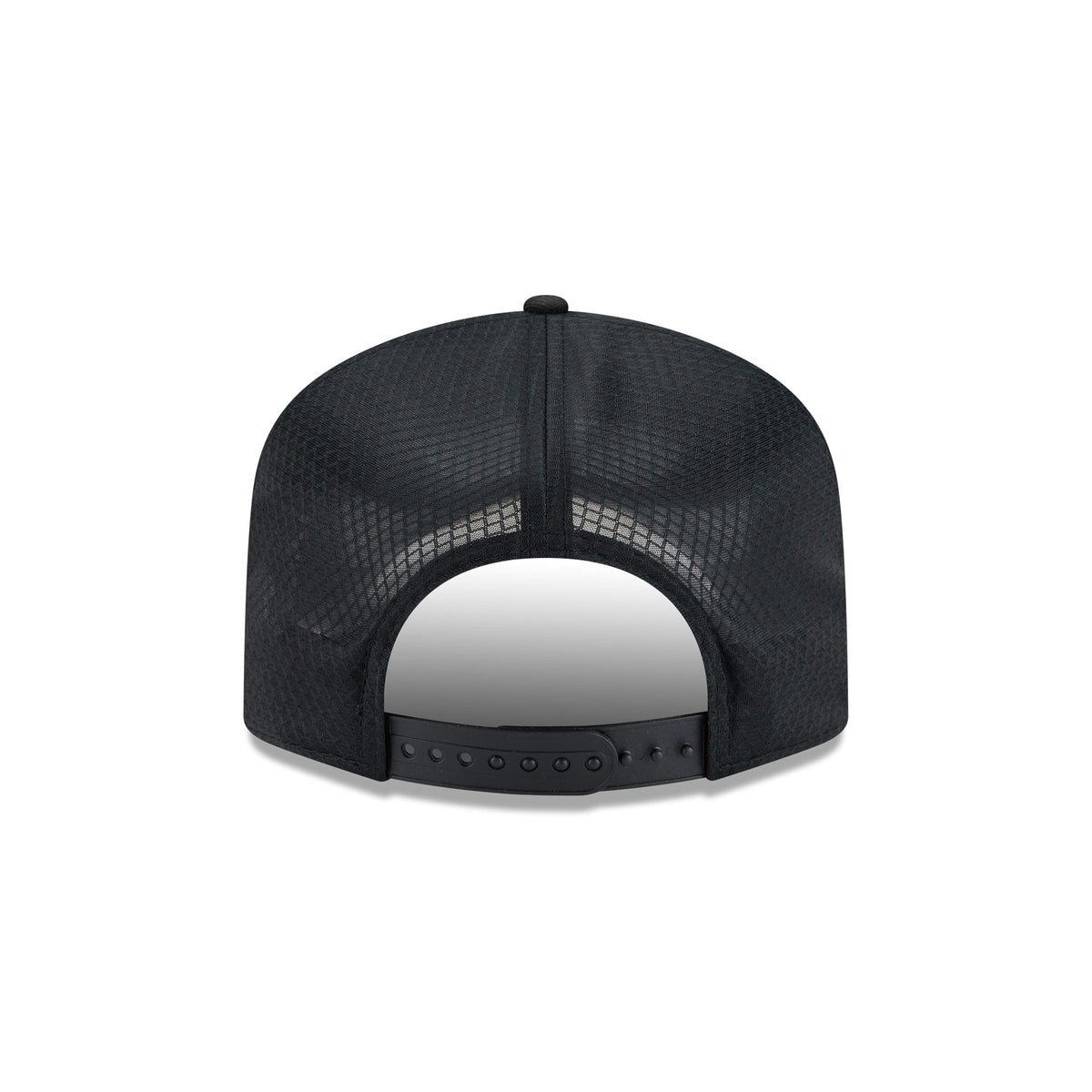 New York Mets Black & White Mesh 19TWENTY Trucker Hat