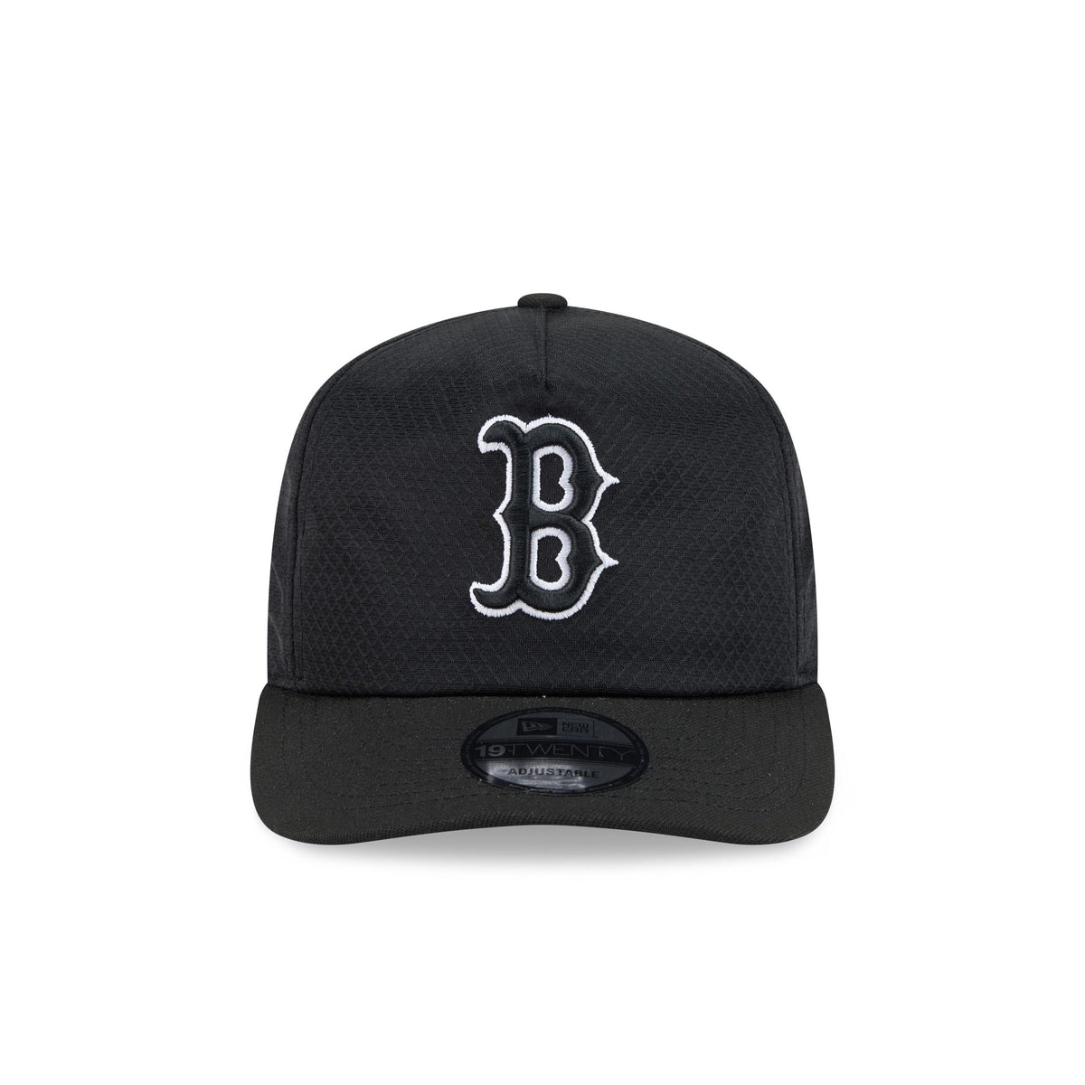 Boston Red Sox Black & White Mesh 19TWENTY Trucker Hat