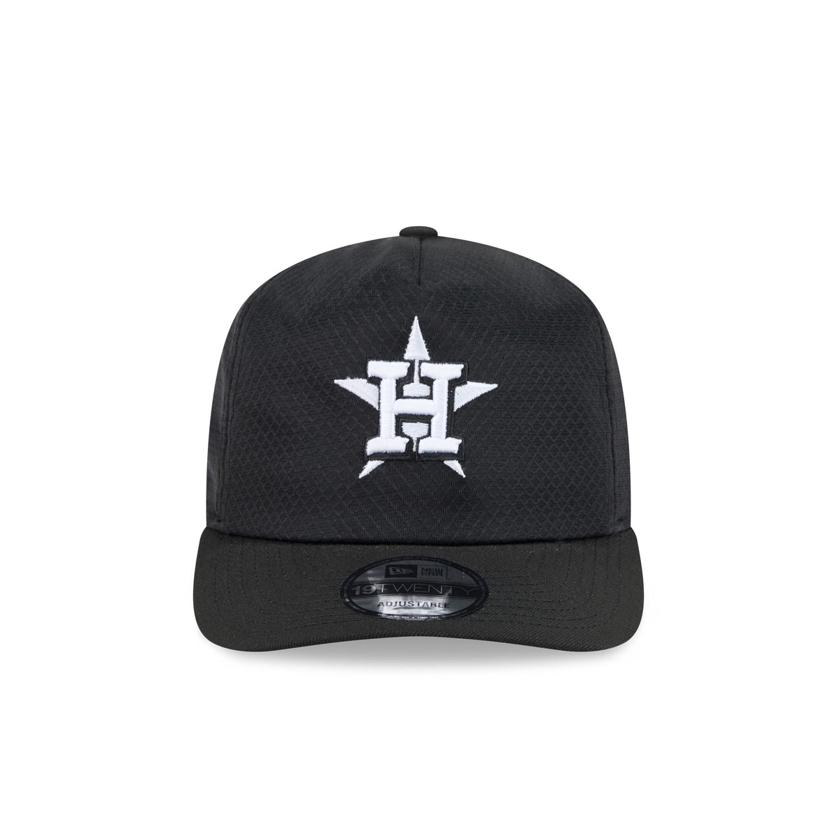 Houston Astros Black & White Mesh 19TWENTY Trucker Hat